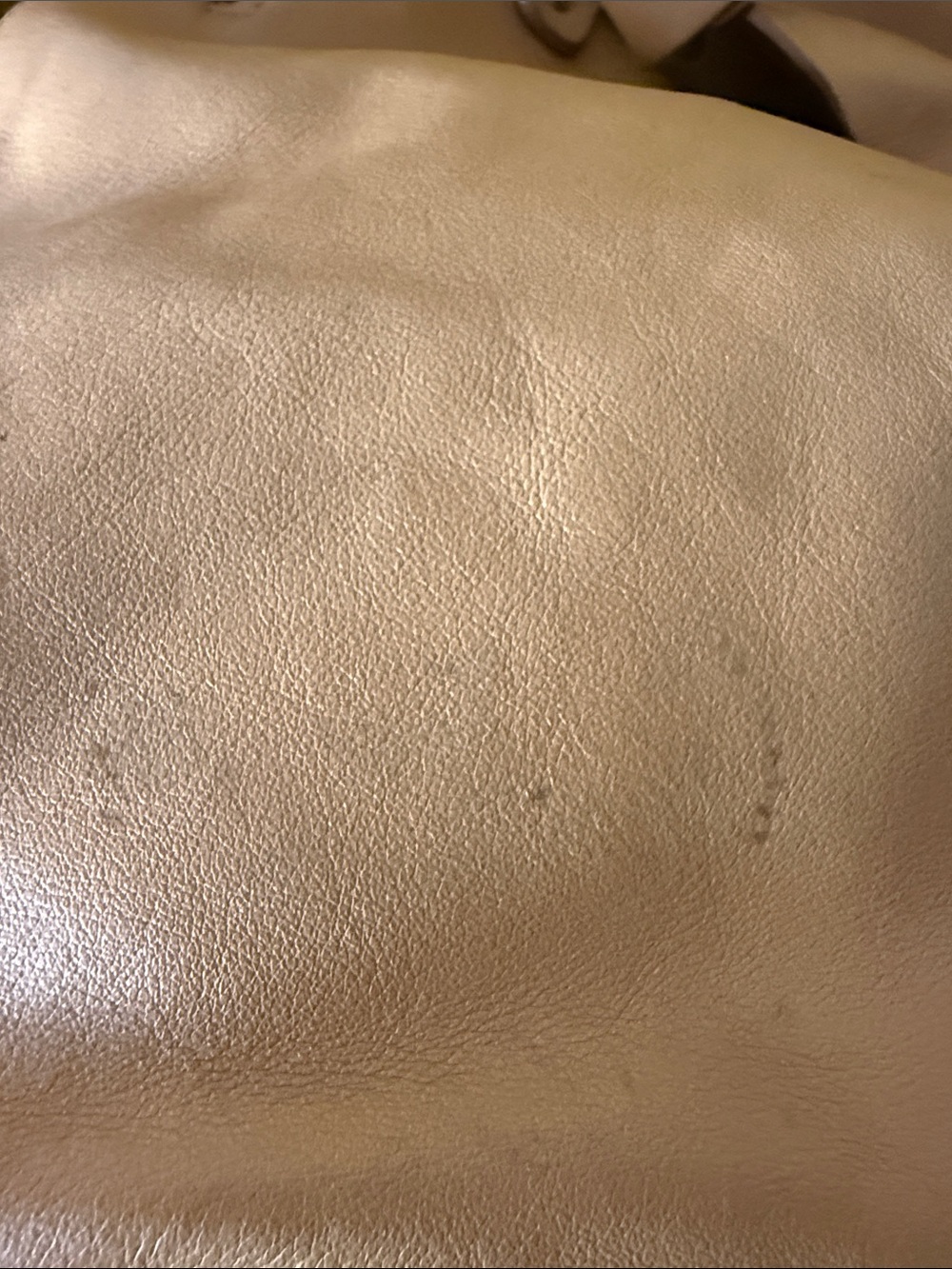 Brown Leather Shoulder Bag with Center Knot Accent - Picture 8 of 10